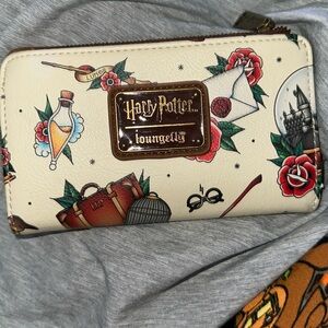 Harry Potter Tattoo Style LoungeFly wallet, used twice, semi new condition